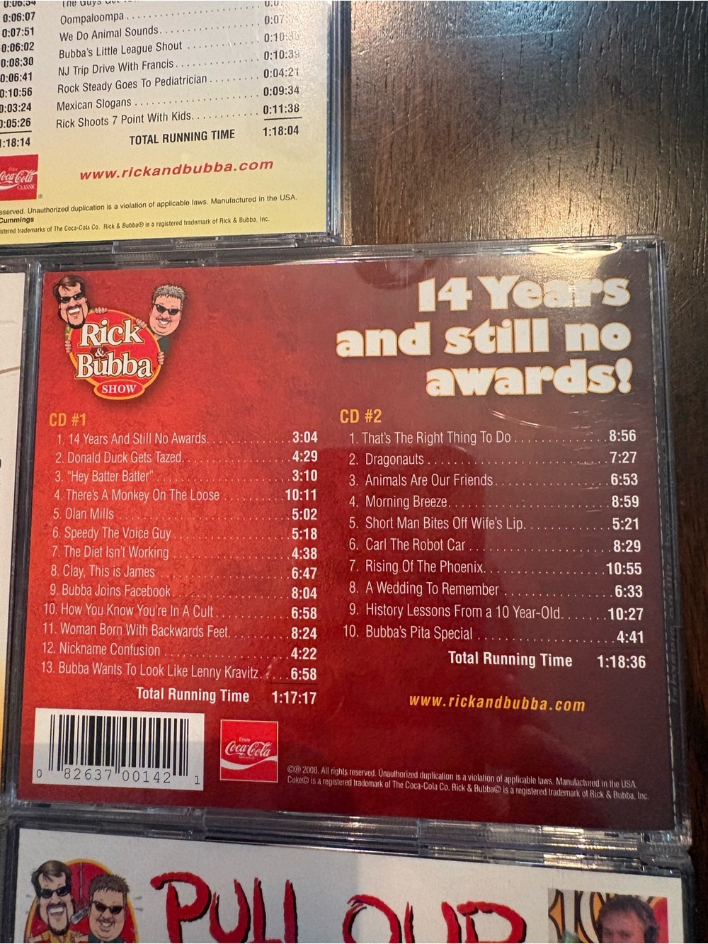 Rick & Bubba CD 2 Disc Bundle of 5 (10 CDs total) - Picture 5 of 7